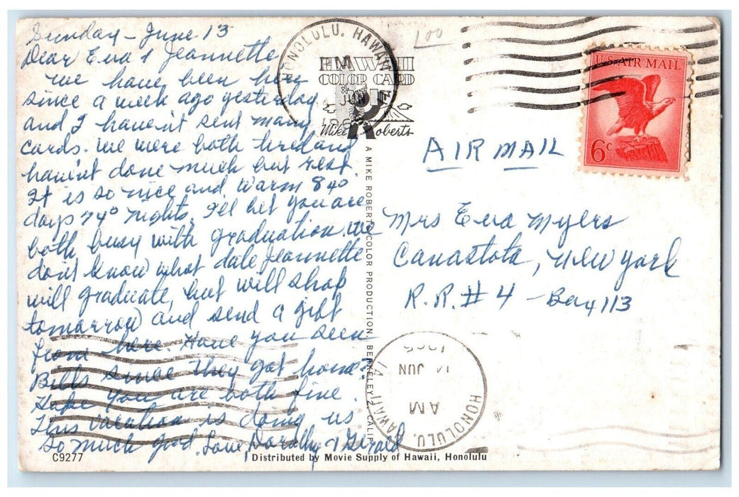 Greetings And Aloha From The 50TH State Honolulu Hawaii HI Multiview Postcard