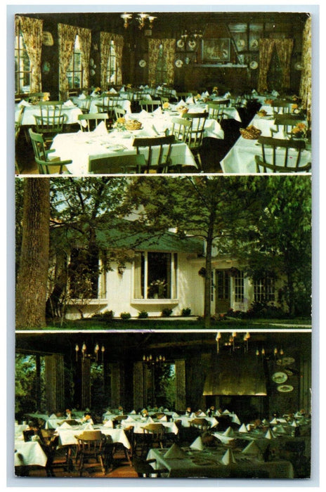 1986 Boder's On The River Mequon Wisconsin WI Vintage Multiview Postcard