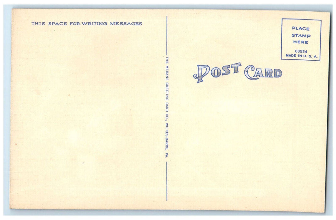 c1950s Electric Locomotive Coal Mining Antracite Region Pennsylvania PA Postcard