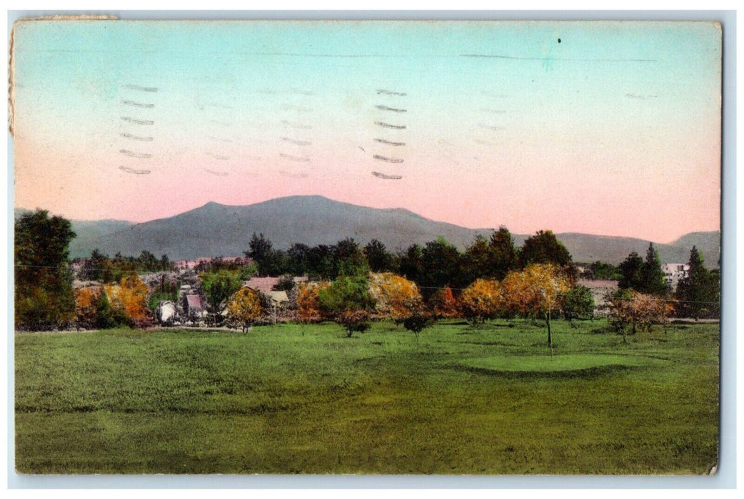 1944 Cherry Mountain From Spalding Inn Whitefield New Hampshire NH Postcard