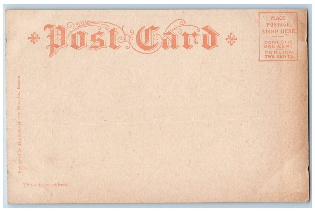 1906 Art Museum Building Boston Massachusetts MA Unposted Antique Postcard