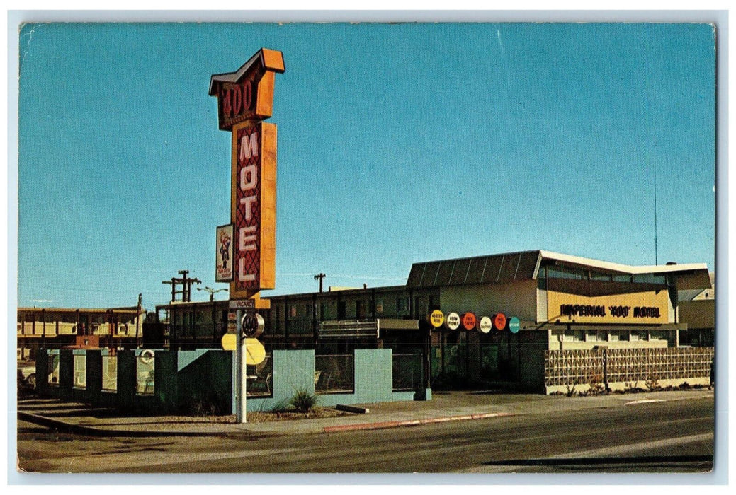 c1960's Imperial 400 Motels Tucson Arizona AZ Vintage Unposted Postcard