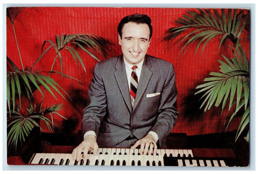 c1960 Larry Ferrari Radio Television Recording Artist Shartlesville PA Postcard