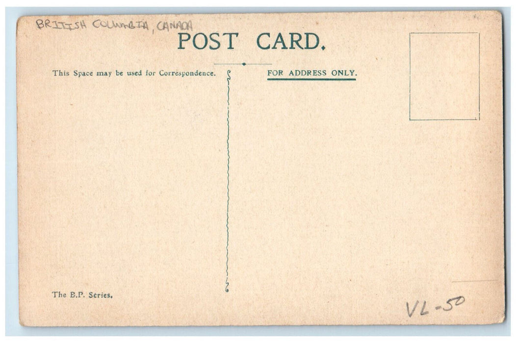 c1910 A Settler's Home Victoria British Columbia Canada Antique Postcard