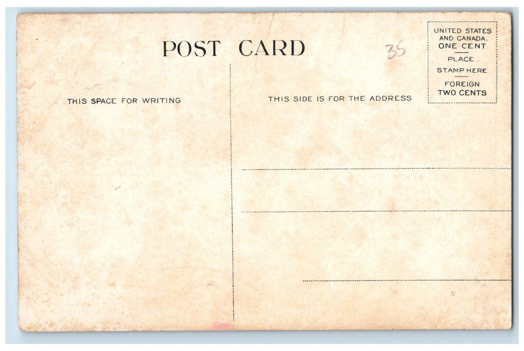 c1910 Portion Lobby Hotel Von Dorn Turk St San Francisco California CA Postcard