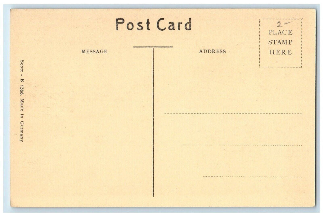 1920 Living Room Calvin Coolidge Home Beeches Northampton Massachusetts Postcard