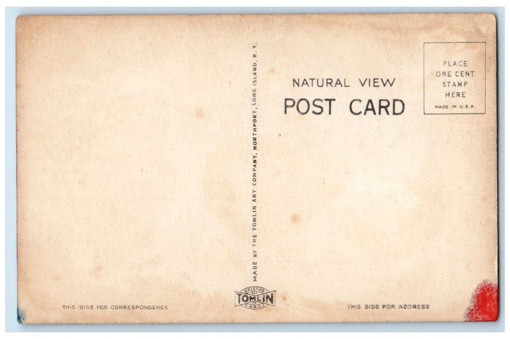 c1940's The First Presbyterian Church Far Rockaway Long Island NY Postcard