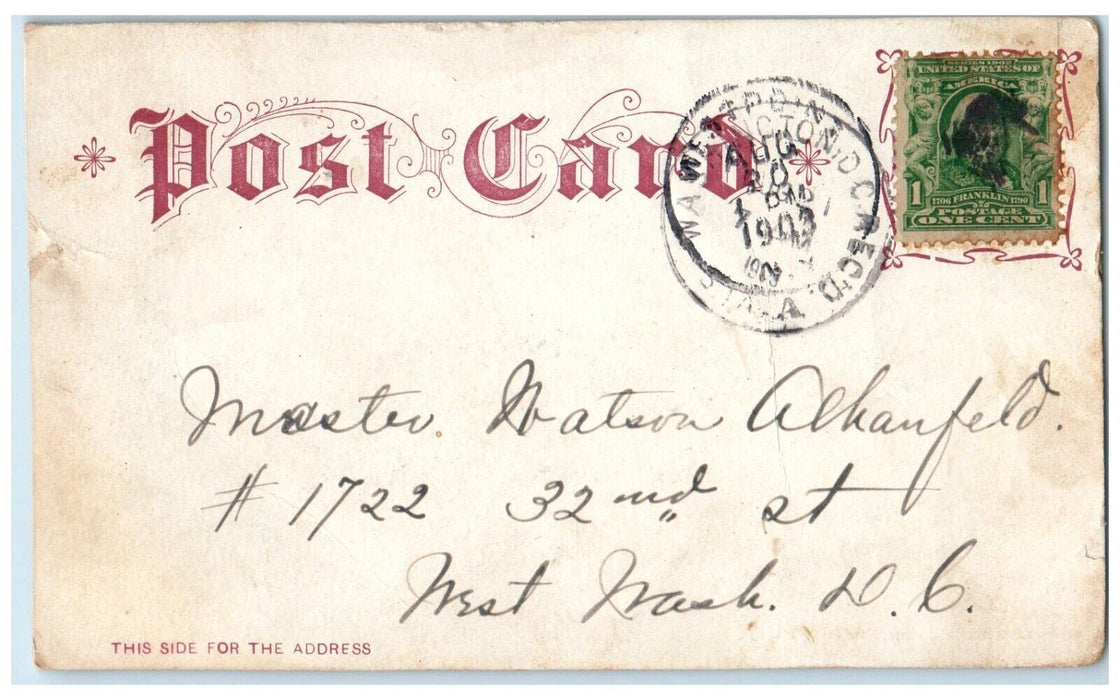 1903 Dress Parade West Point Army Arthur Livingston Publisher New York Postcard