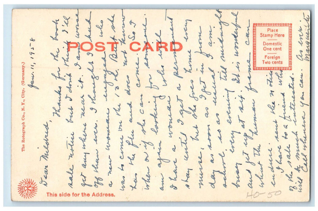 1958 Lovers Path Along Schuylkill River Phoenixville Pennsylvania PA Postcard