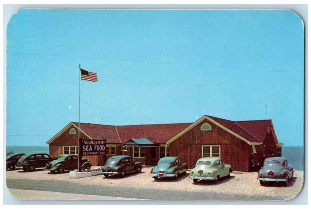 c1960's Greetings from the Soundview Restaurant Inc Long Island NY Postcard