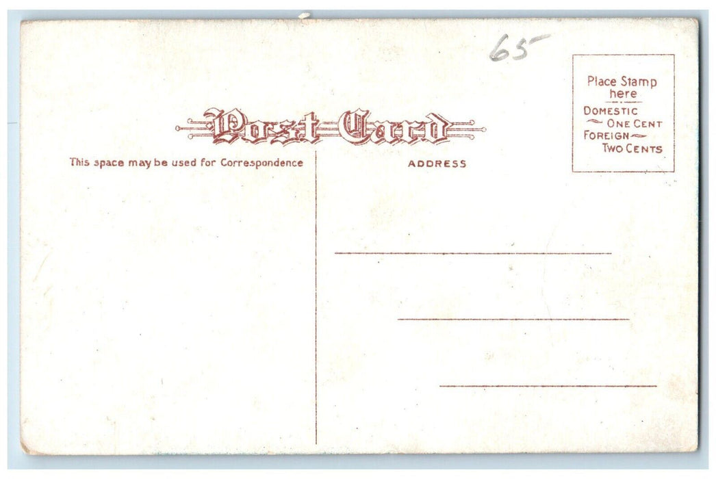 c1910 A Childs Place Restaurant Table Chairs Interior Buffalo New York Postcard