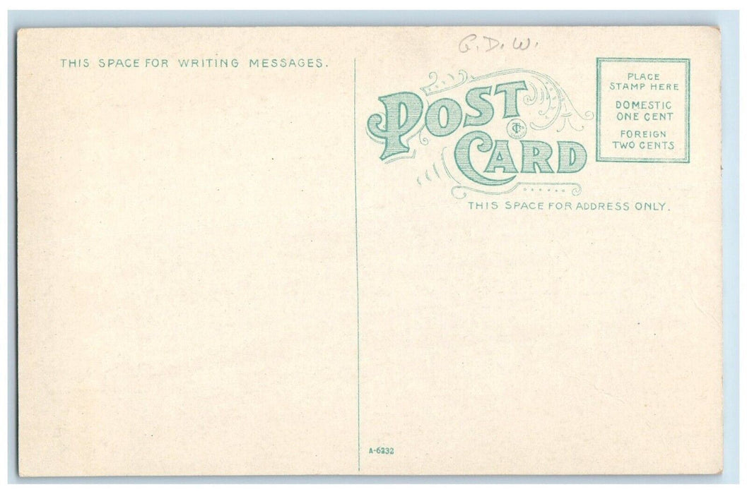 c1910 St. Paul's Church Prudential Building Exterior Buffalo New York Postcard