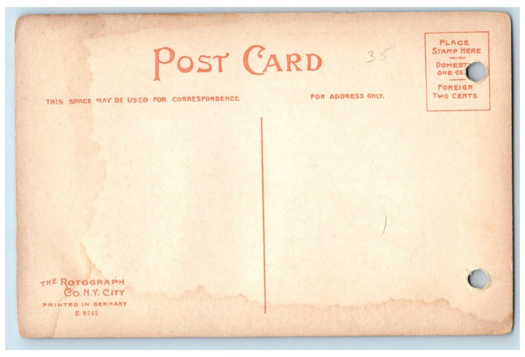 c1910View Harbor Pier Ship Bridge Exterior North Tonawanda New York NY Postcard