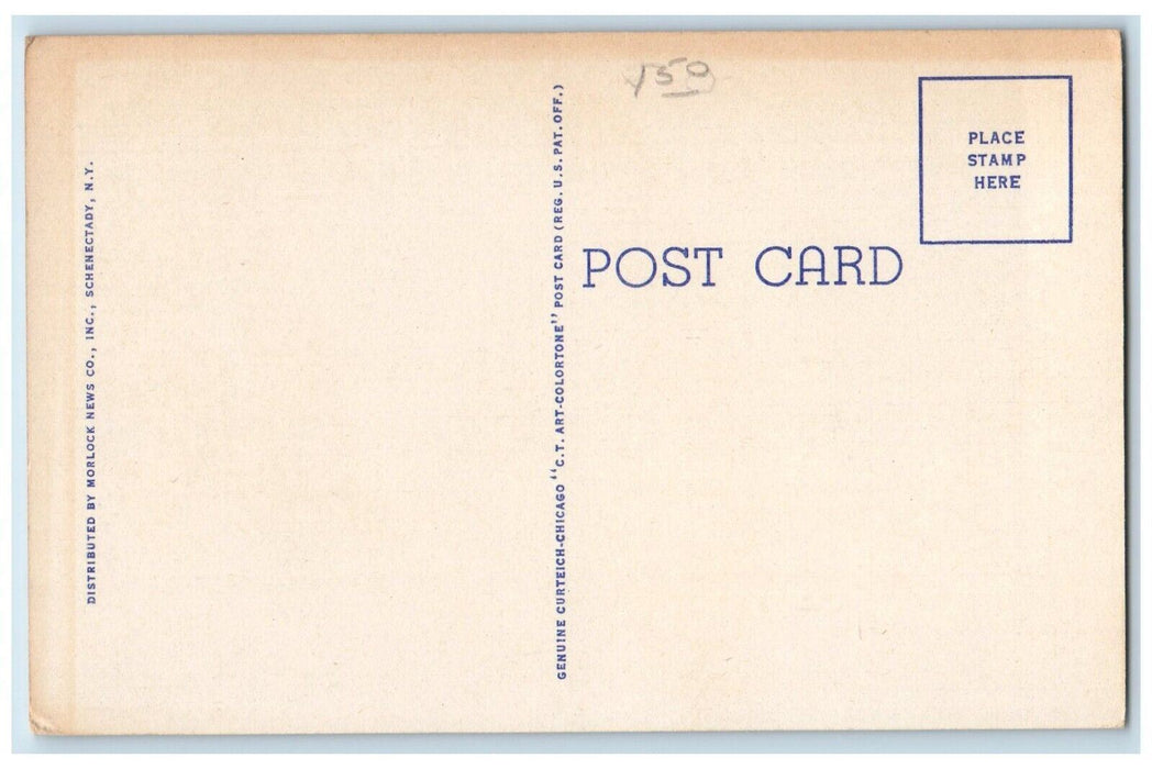 c1930's American Locomotive Works Cars Schenectady New York NY Antique Postcard