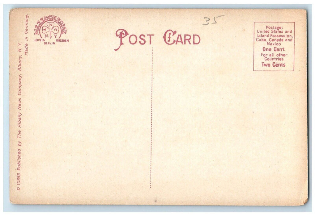 c1910's Union College North Building Schenectady New York NY Antique Postcard