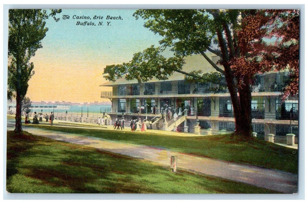 c1910 The Casino Erie Beach Buffalo New York NY Unposted Antique Postcard