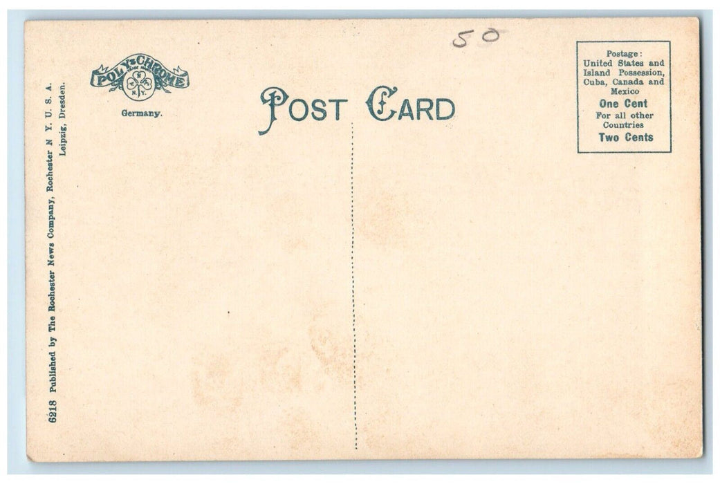 c1910's Entrance To Park Sacandaga Park New York NY Unposted Antique Postcard