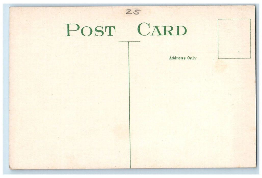 c1910's Canoeing On The Sacandaga River Sacandaga New York NY Antique Postcard