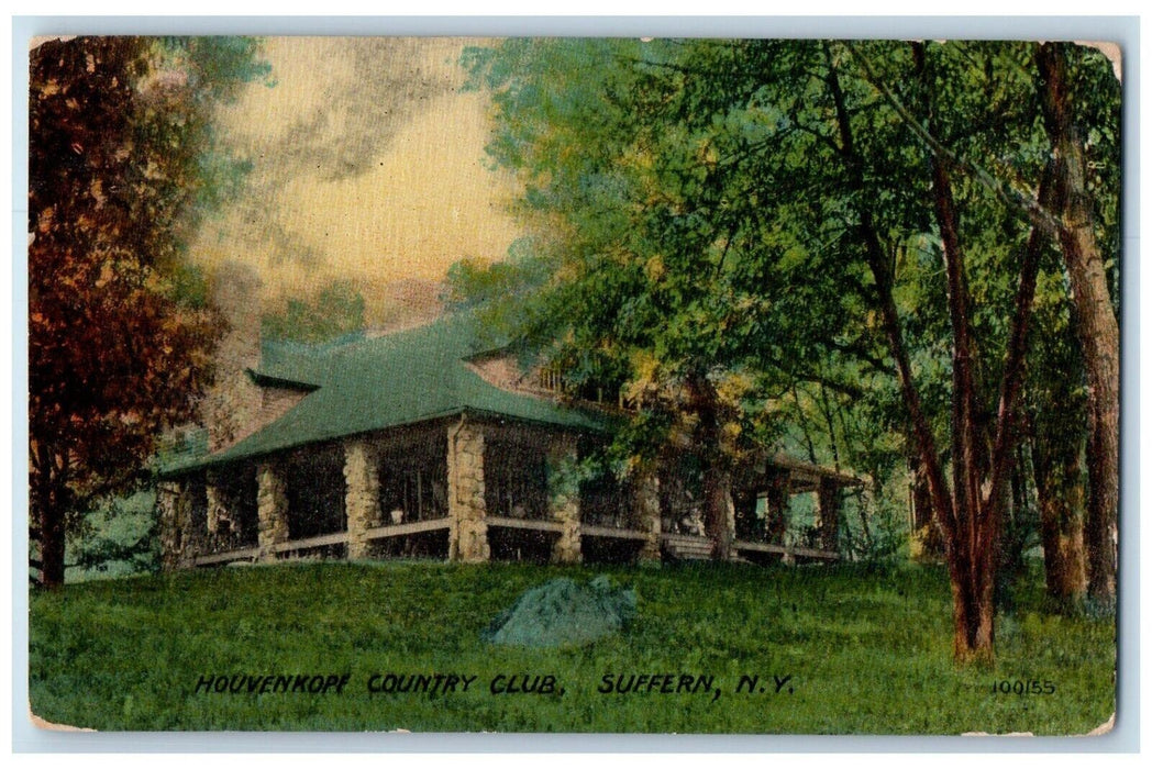 c1910's Houvenkope County Club Suffern New York NY Unposted Antique Postcard