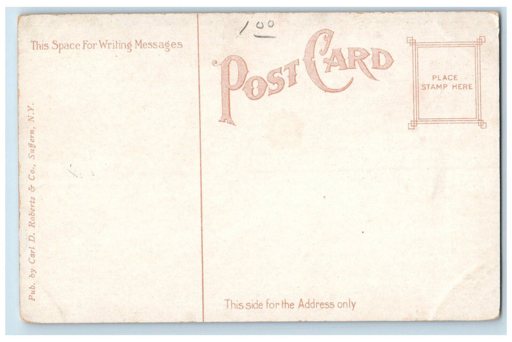 c1910's Houvenkope County Club Suffern New York NY Unposted Antique Postcard