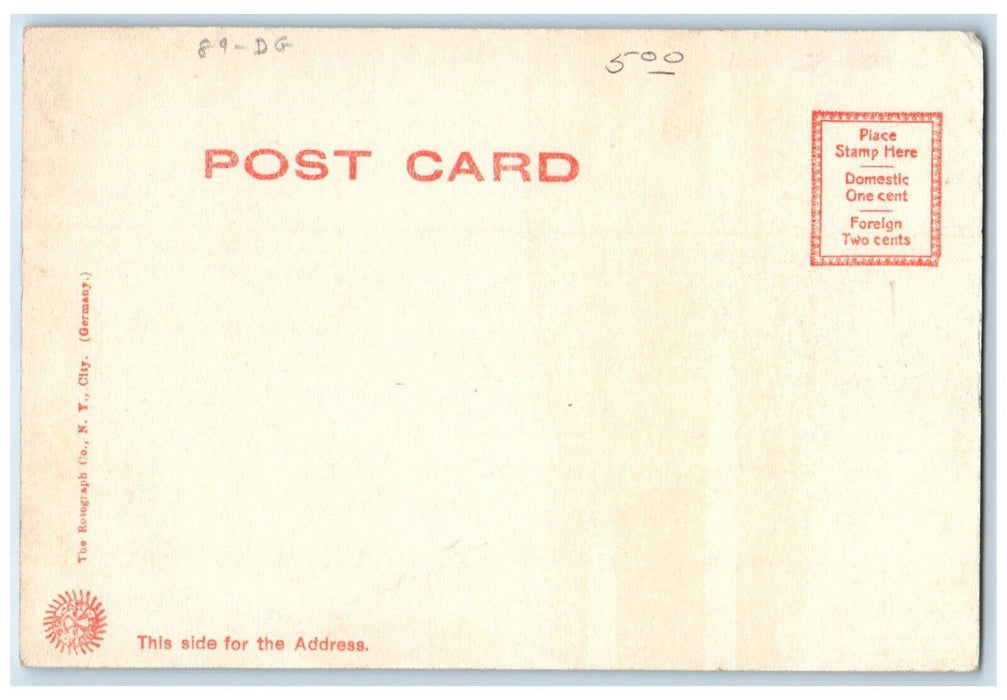 c1905 Steamer Steuben Approaching Her Docks At Penn Yan New York NY Postcard
