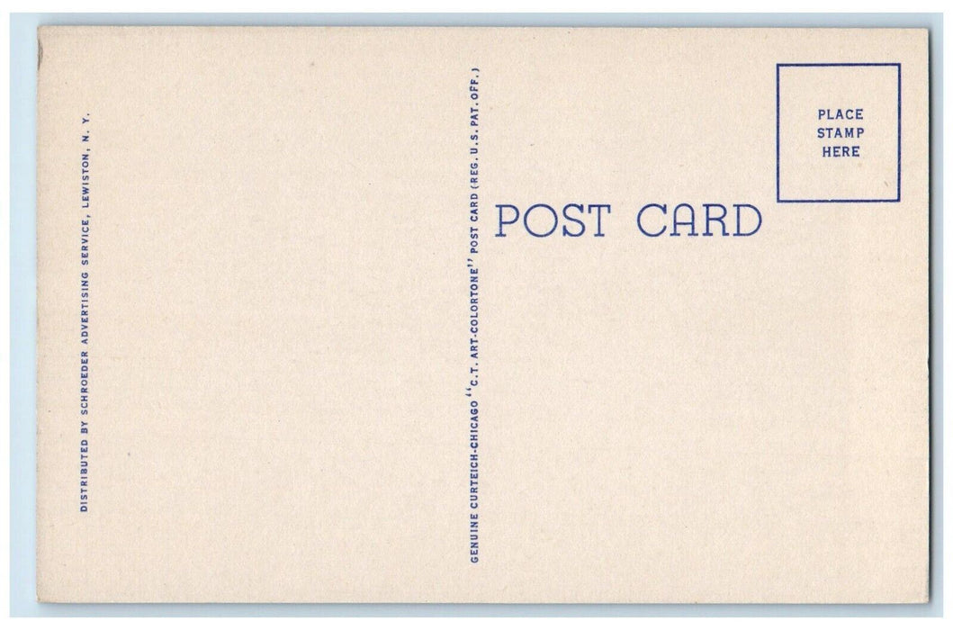 c1950's Anna III River Cruise Sailing from Youngstown Niagara River NY Postcard