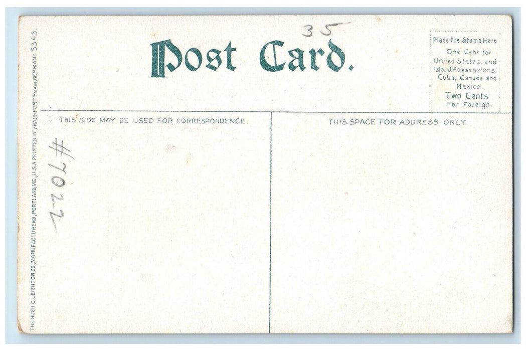 c1910's State Camp On Hudson River Near Peekskill New York NY Antique Postcard
