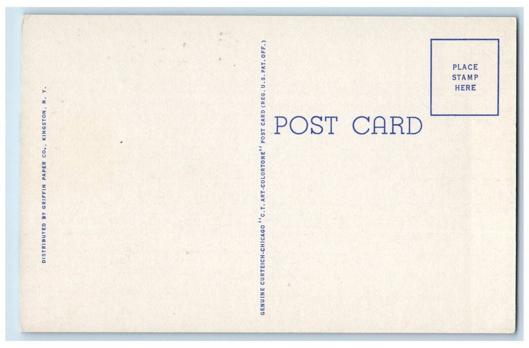 c1950's Drugstore Broadway Monticello Sullivan County New York NY Postcard