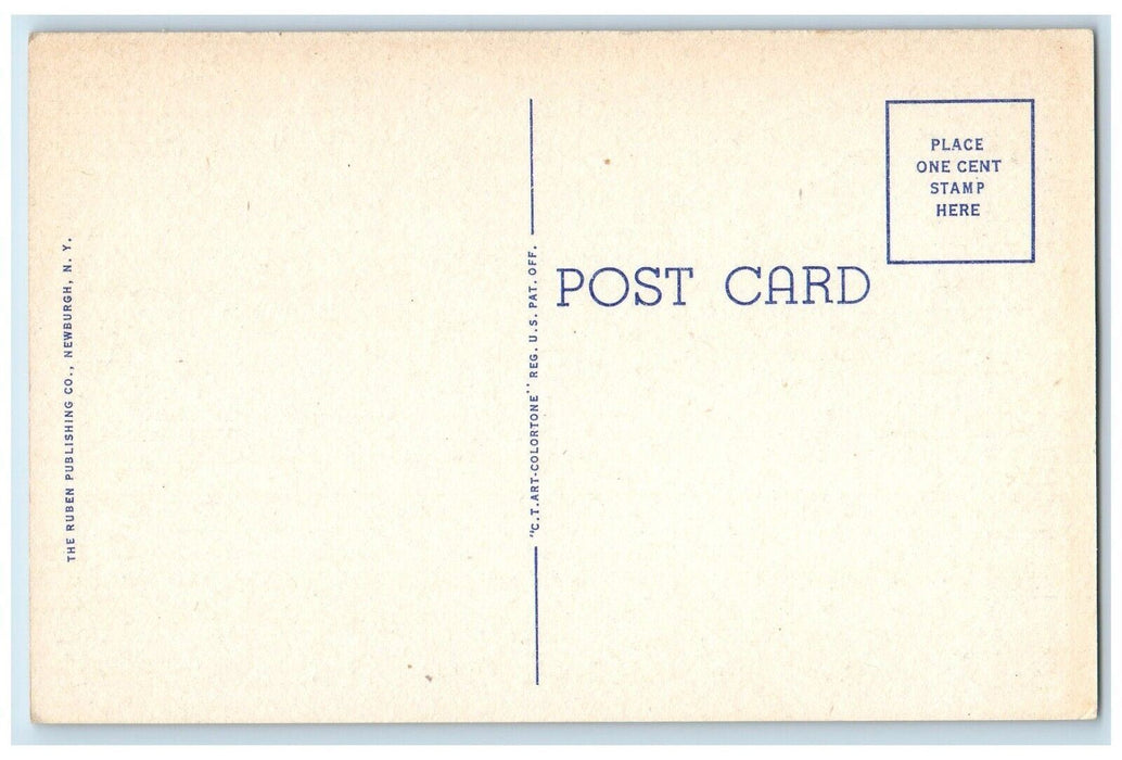 c1940's The French Monument US Military Academy West Point New York NY Postcard