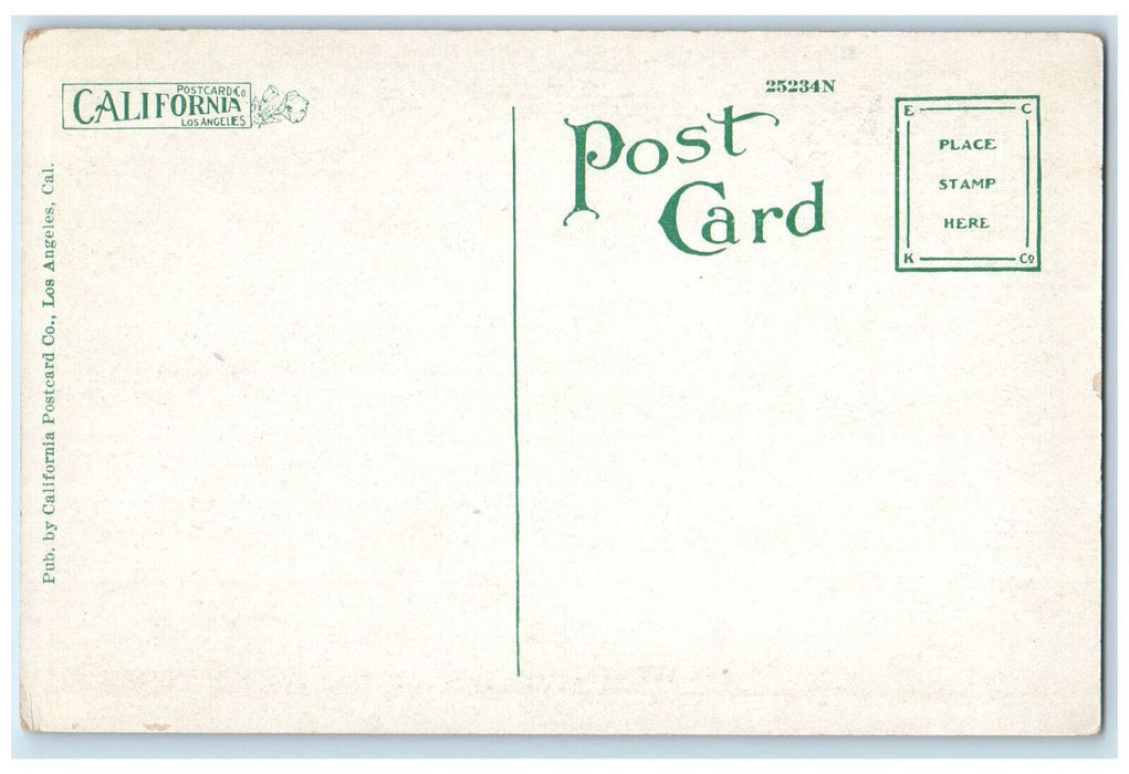 c1920's Hotel St. Catherine Avalon Catalina Island California CA Postcard