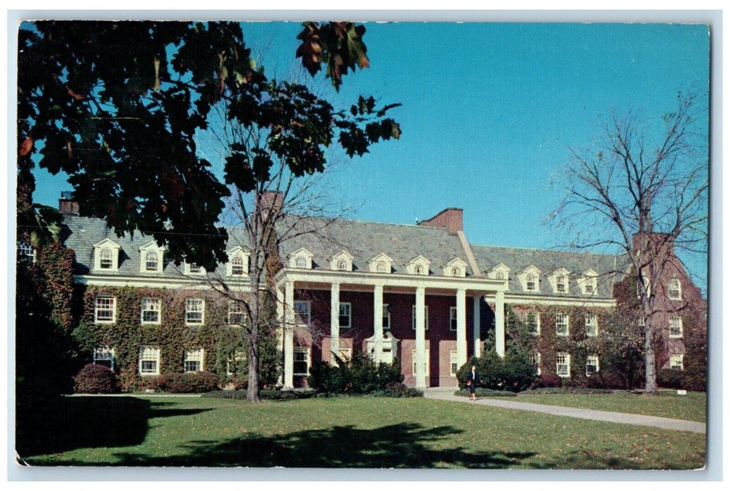 c1960 Pierce Hall Dormitory Women State College Teacher Albany New York Postcard