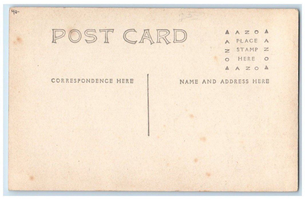 c1910's Baptist Church Homer New York NY RPPC Photo Unposted Antique Postcard