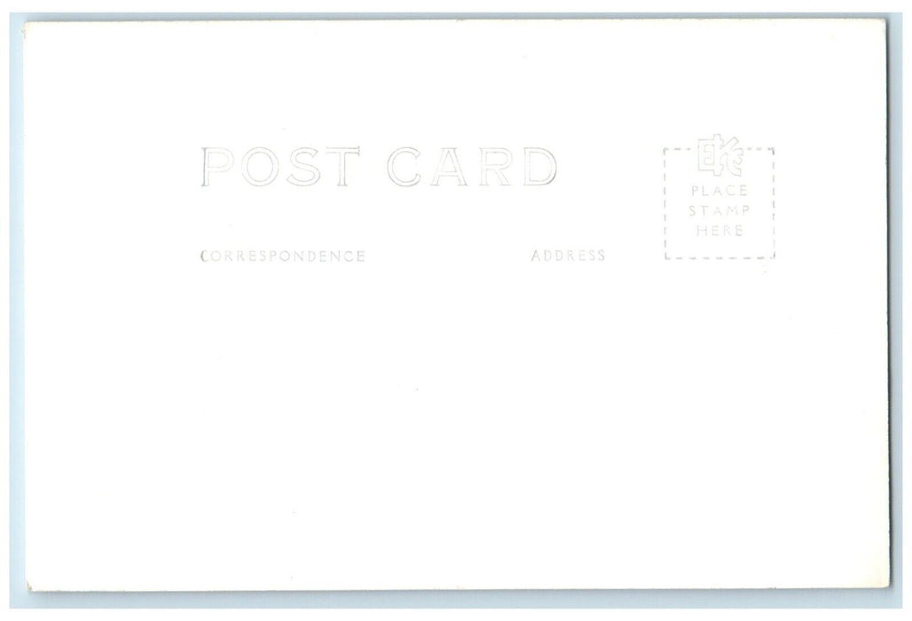 c1940's Forestwood Lodge Big Wood Lake Grantsburg WI RPPC Photo Postcard