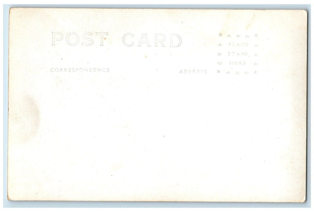 c1930's Church Buttes Garage Windmill Flag Granger WY RPPC Photo Postcard