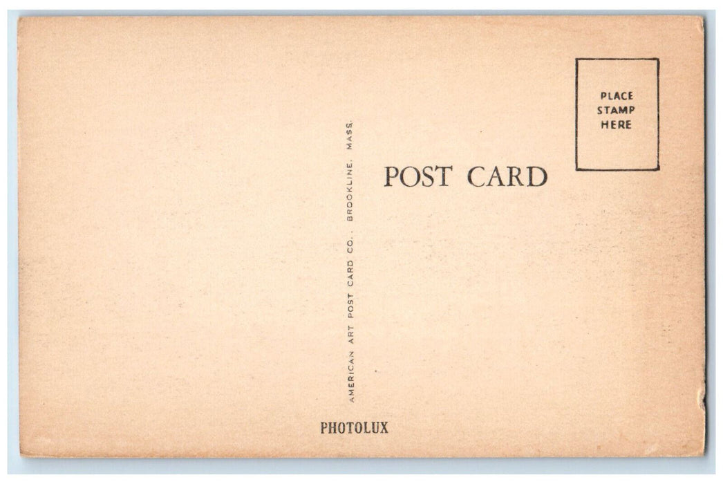 c1940's Bay State Tap & Die Company Mansfield Massachusetts MA Postcard