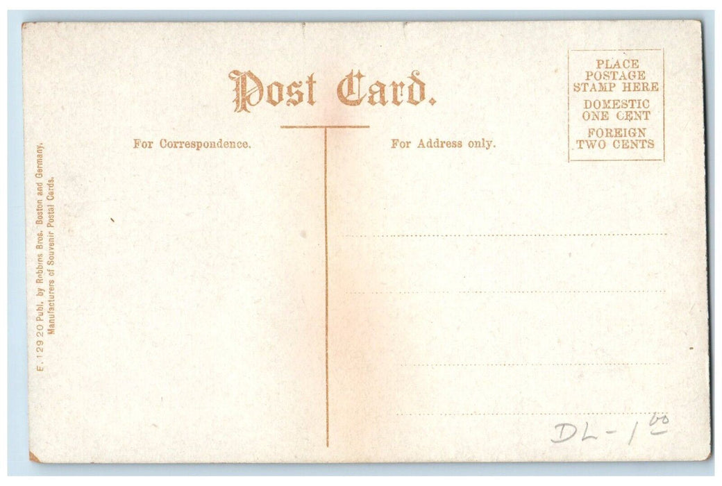 c1910's The Myles Standish Steamer Ship Nantasket Beach Boat MA Antique Postcard