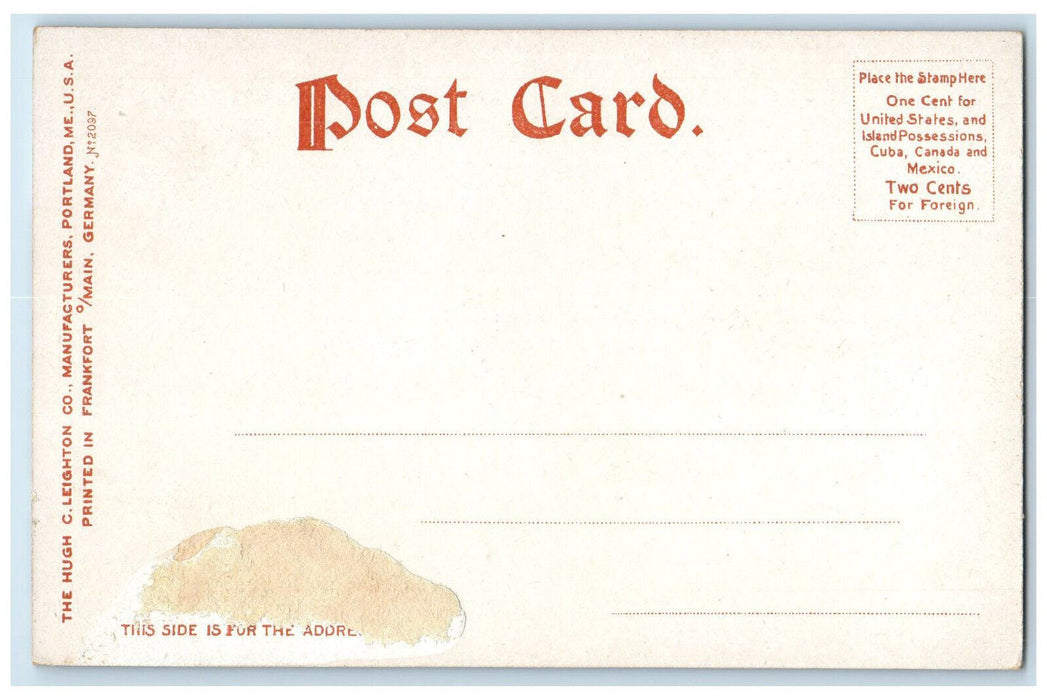 c1905 Yacht Boat Washington Bridge New York City New York NY Postcard