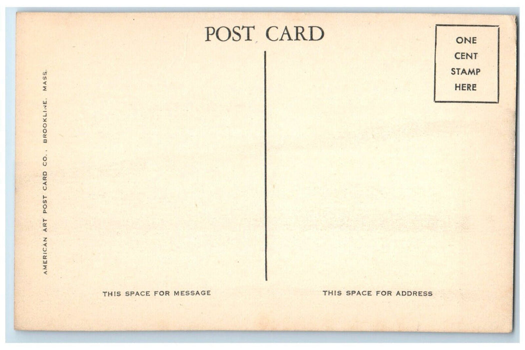 c1910's Along Shore Provincetown Massachusetts MA, Cape Cod Canoe Boat Postcard