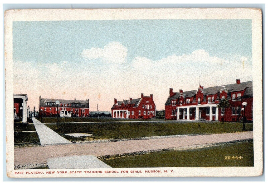 1920 East Plateau New York State Training School Girls Hudson New York Postcard