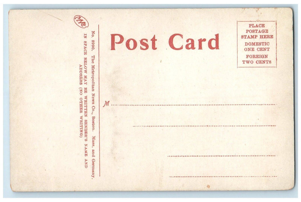 c1910's The Pier Crescent Park Near Providence Rhode Island RI Antique Postcard