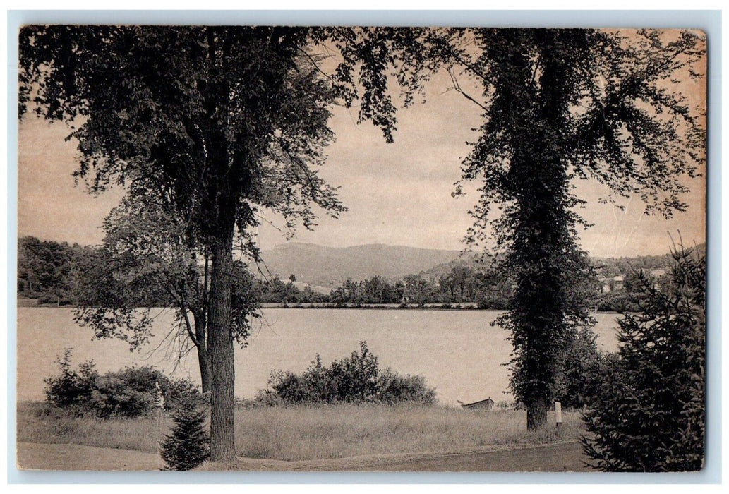 1951 Scenic View Of Loch Lyme Lake Lyme New Hampshire NH Posted Vintage Postcard