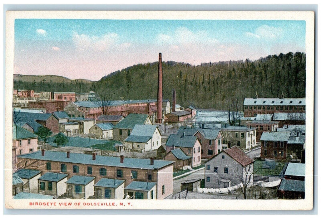 c1910's Bird's Eye View Of Dolgeville Florida FL Unposted Antique Postcard