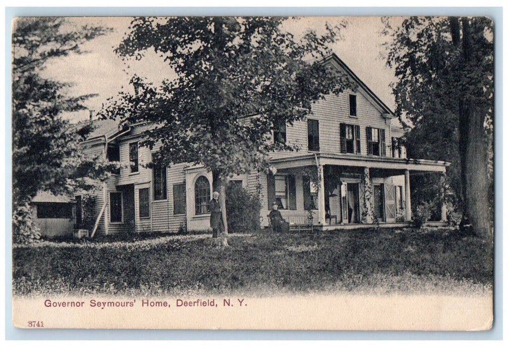 c1905 Governor Seymours Home Deerfield New York NY Unposted Antique Postcard