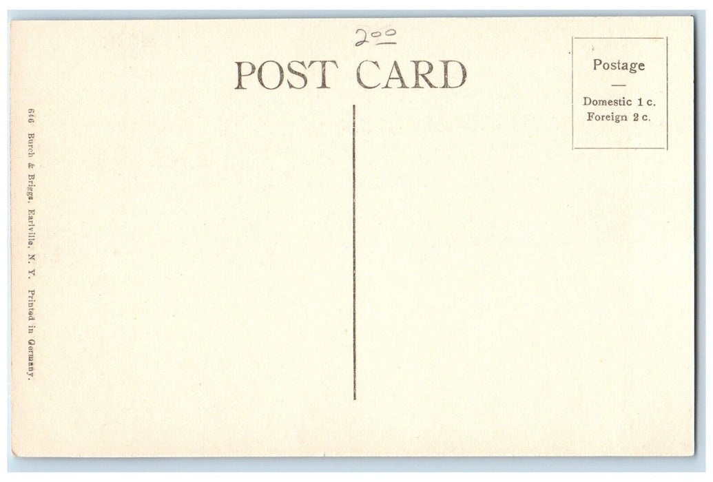 c1910's Methodist Episcopal Church Earlville New York NY Antique Postcard
