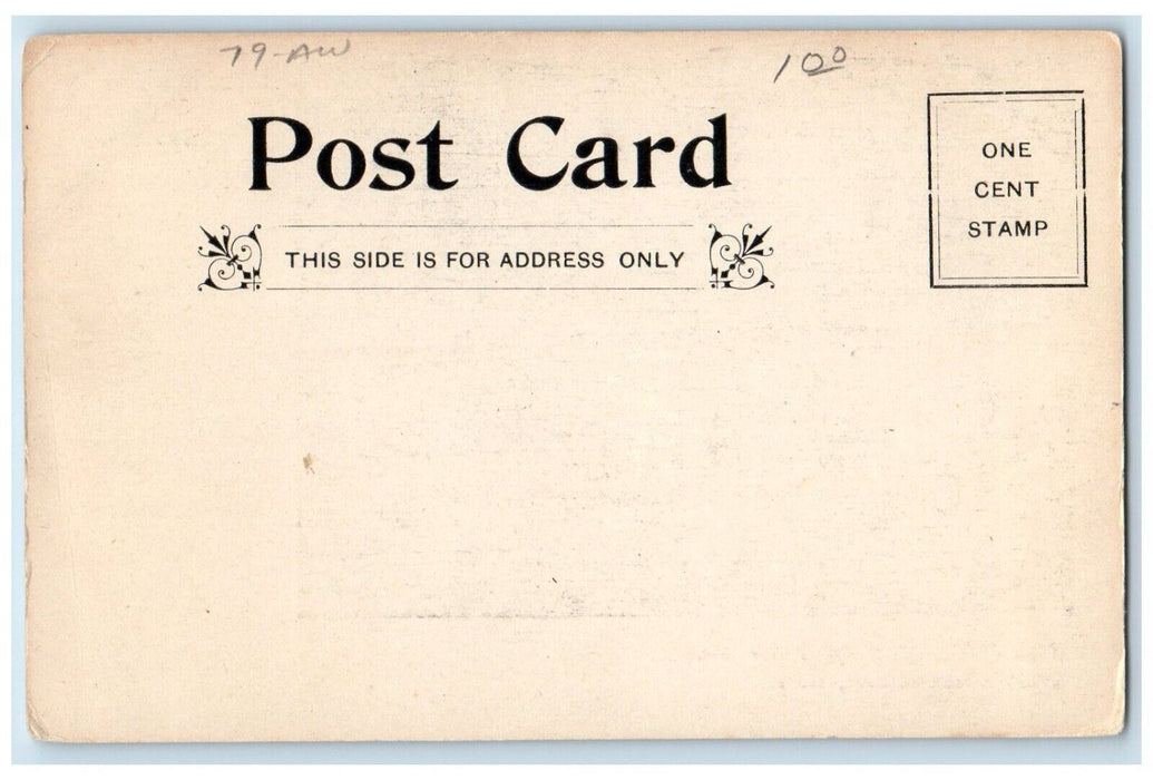 c1905 The Reformed Church Manse East Greenbush New York NY Antique Postcard