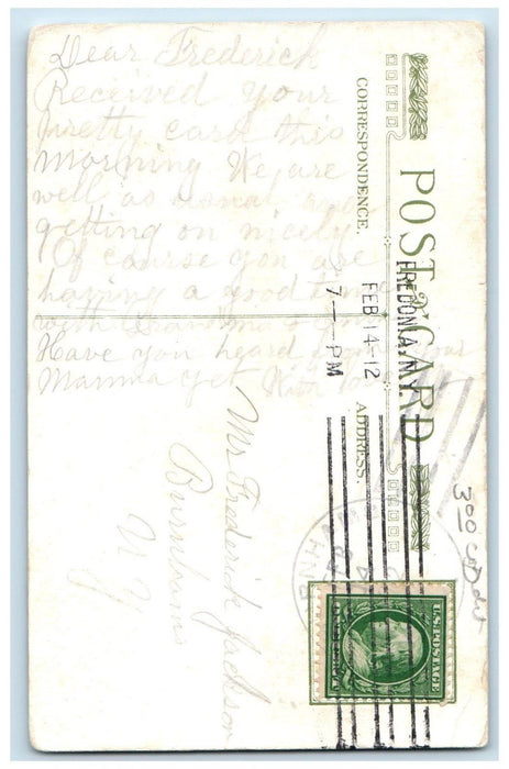 Dunkirk NY, Street Market Central Avenue Horse Carriage Drug Store Postcard