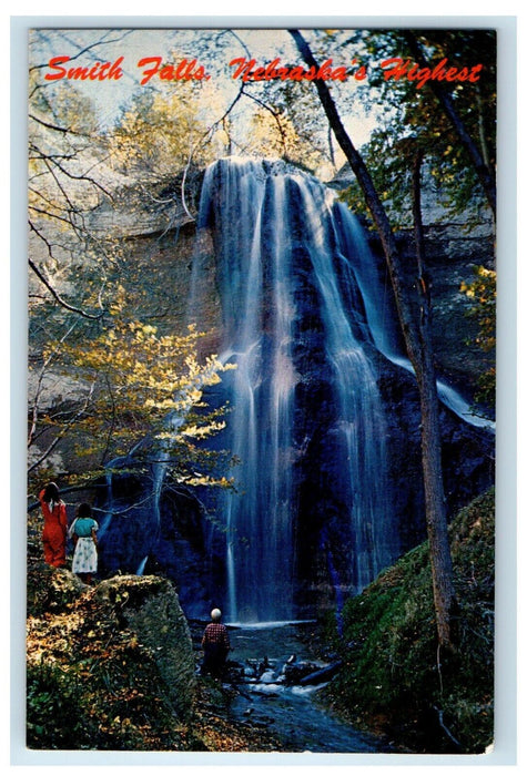 c1960 Smith Falls Nebraska Highest Valentine Nebraska NE Vintage Postcard