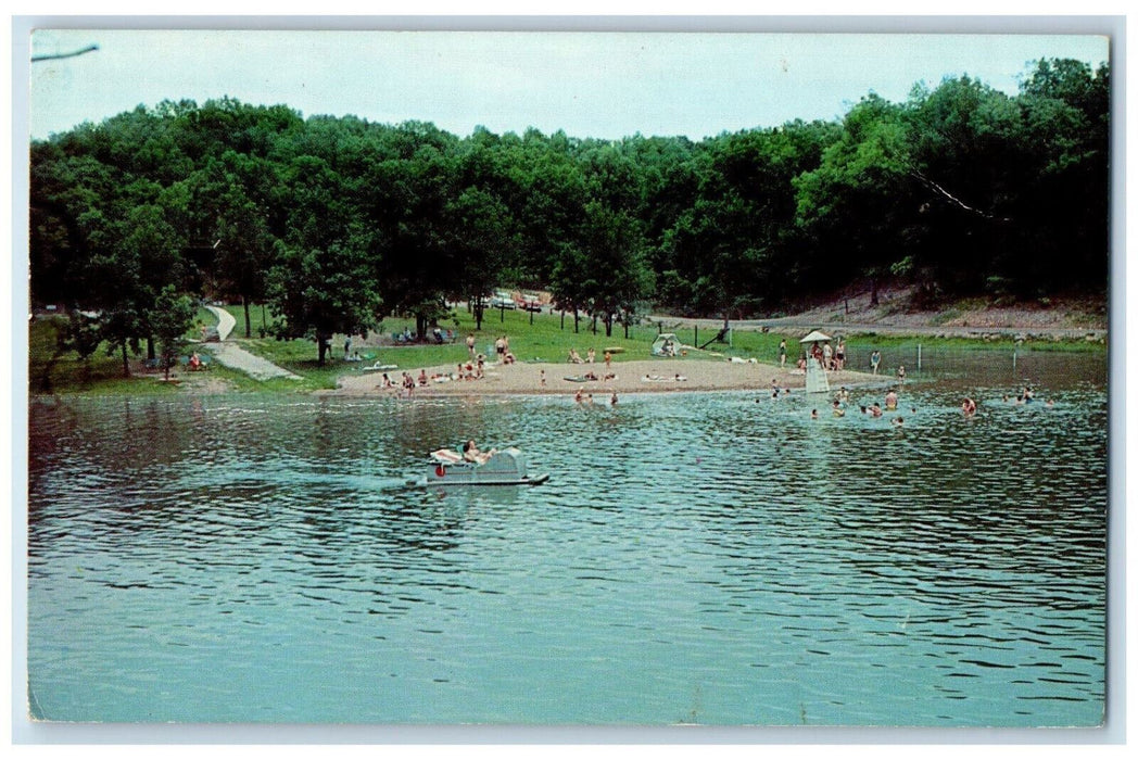 1964 Lake of the Ozarks State Park Osage Beach Missouri MO Postcard