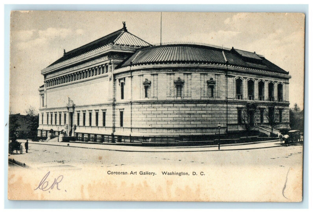 1907 Corcoran Art Gallery Washington DC Amityville New York Postcard