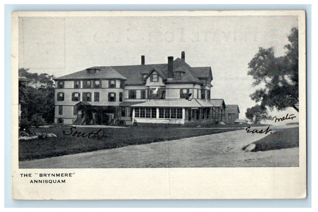 c1910 The "Brynmere" Annisquam Gloucester, Massachusetts MA Private Postcard